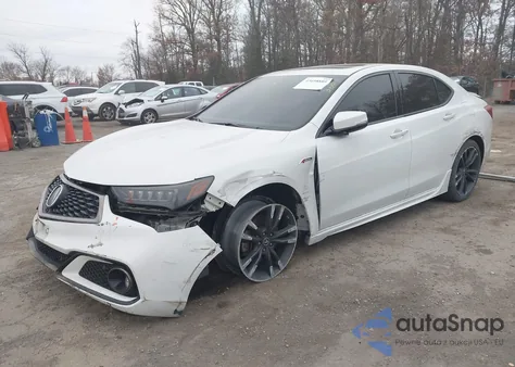 2019 Acura Tlx Tech A-Spec Pkgs z USA, uszkodzony, nr VIN 19UUB2F63KA005923
